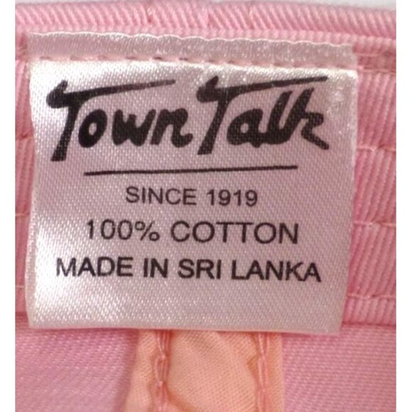 Virginia Tech Hokies Golf Hat VT Pink Adjustable Cap By Town Talk - Picture 5 of 6